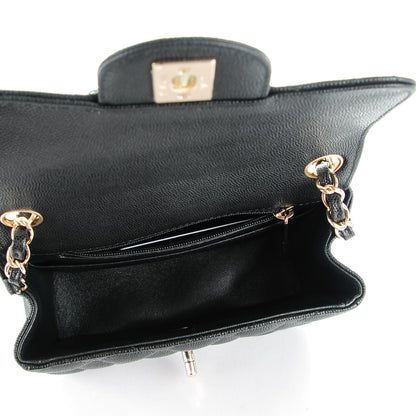 Chanel Caviar Quilted Mini Square Flap Black 5 of 8