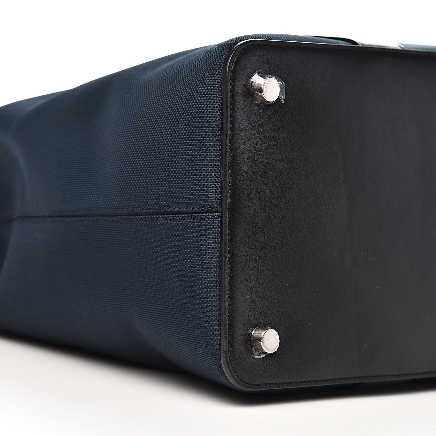 Nylon Calfskin Tall Bayswater Midnight Black