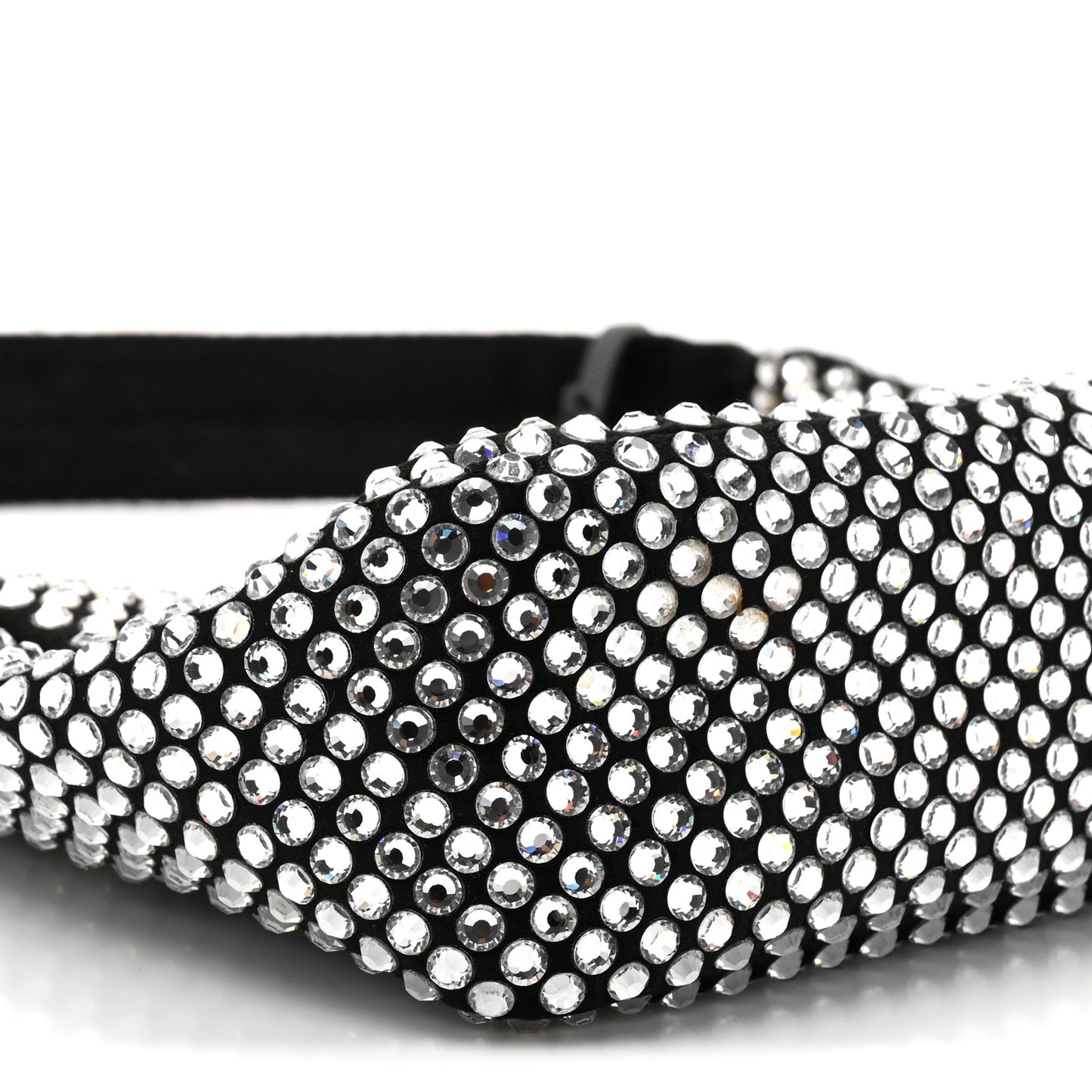 Satin Crystal Mini Re-Edition 2000 Bag Cristal