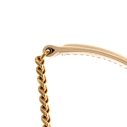 Saint Laurent Raffia Monogram Medium Jamie Natural Avorio 14 of 14