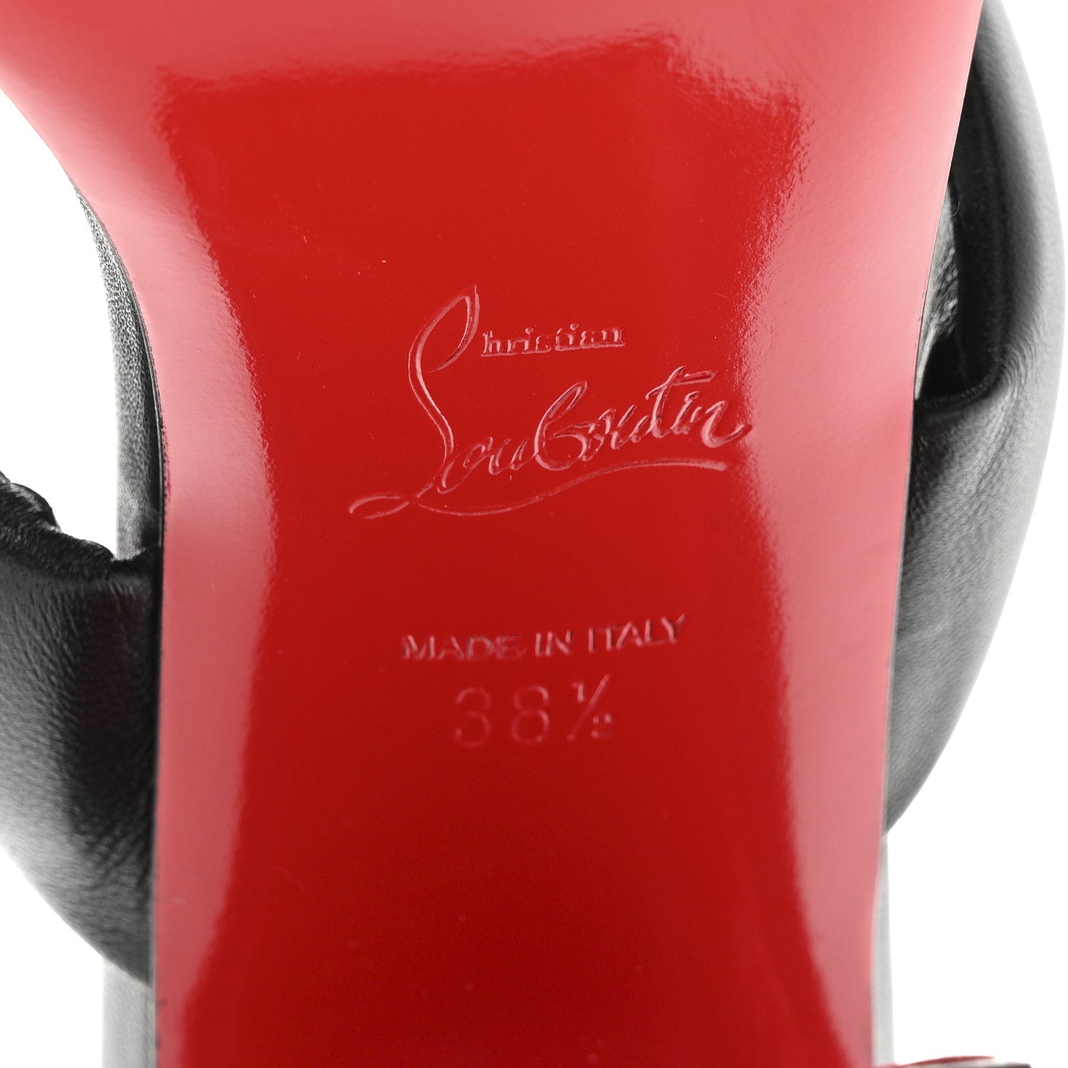 Christian Louboutin Nappa Inflama Sab 85 Sandals 38.5 Black 7 of 11