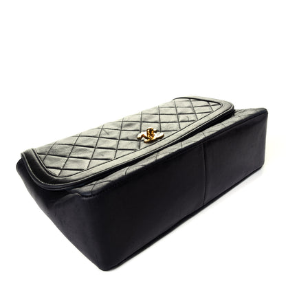 Chanel Lambskin Quilted Medium Single Flap Black 4 of 8