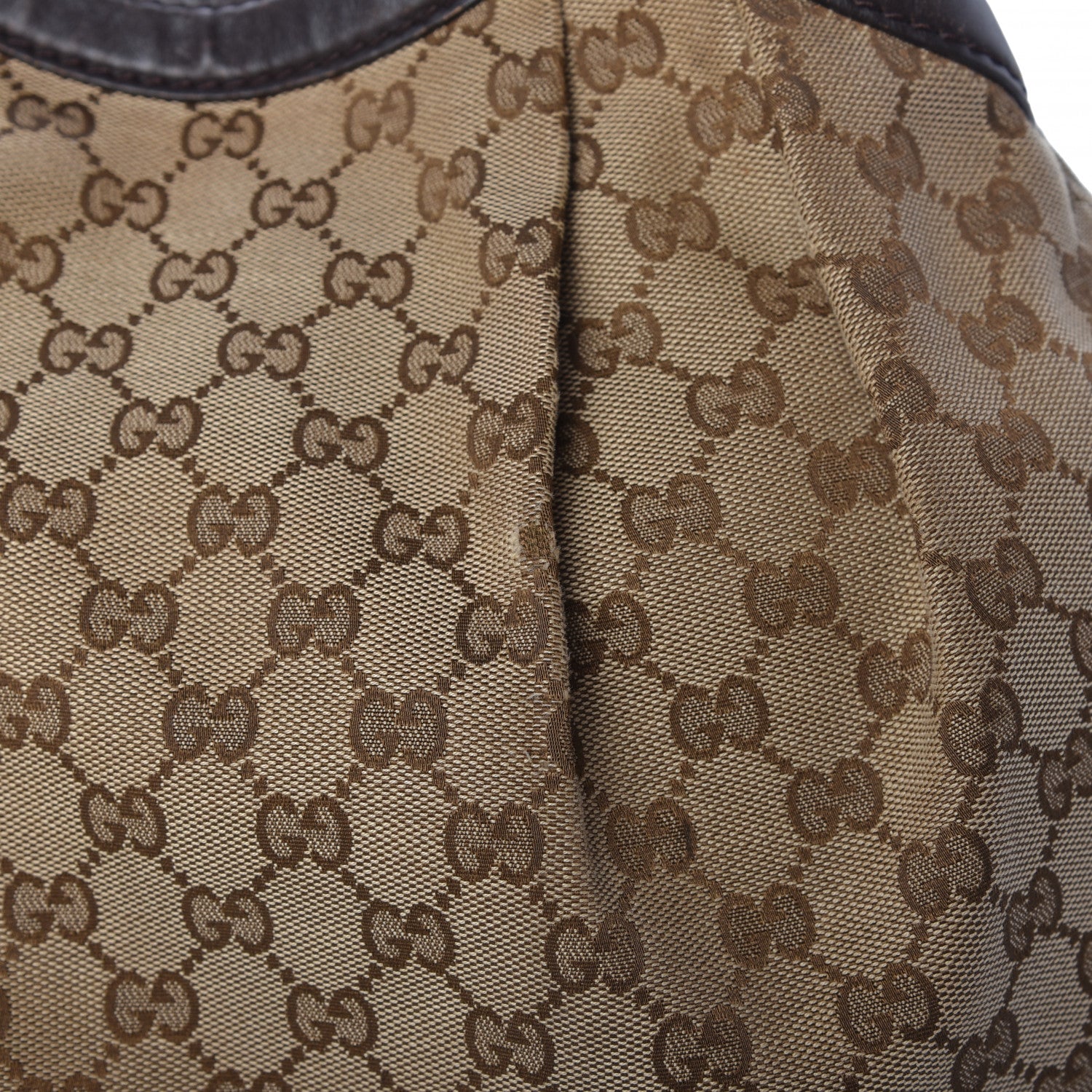 Gucci Monogram Medium Sukey Tote Dark Brown 8 of 14