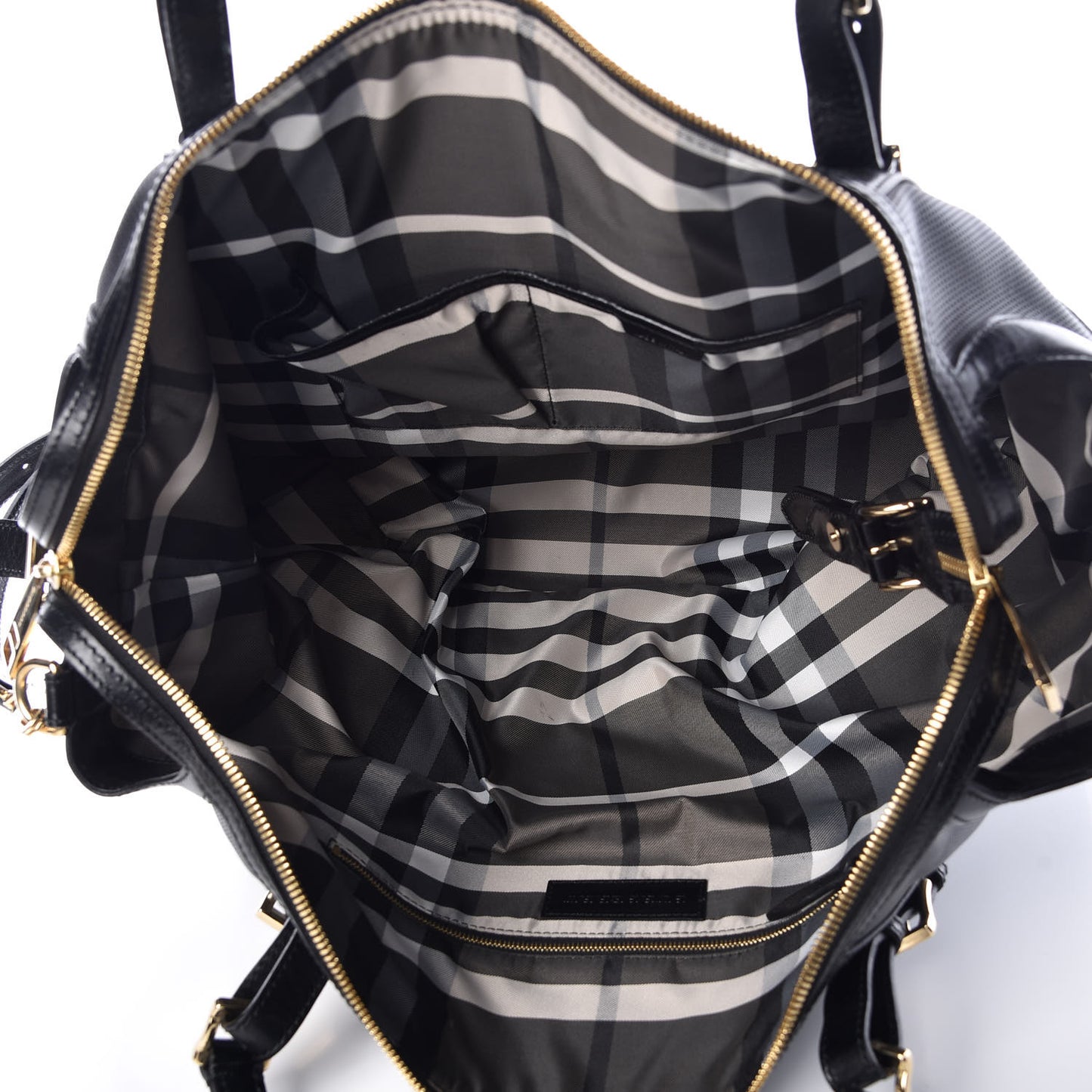 Calfskin Perforated Ellers Satchel Black