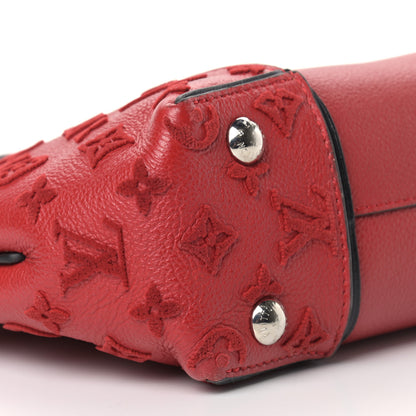 Louis Vuitton Veau Cachemire Tote W BB Cerise 9 of 11