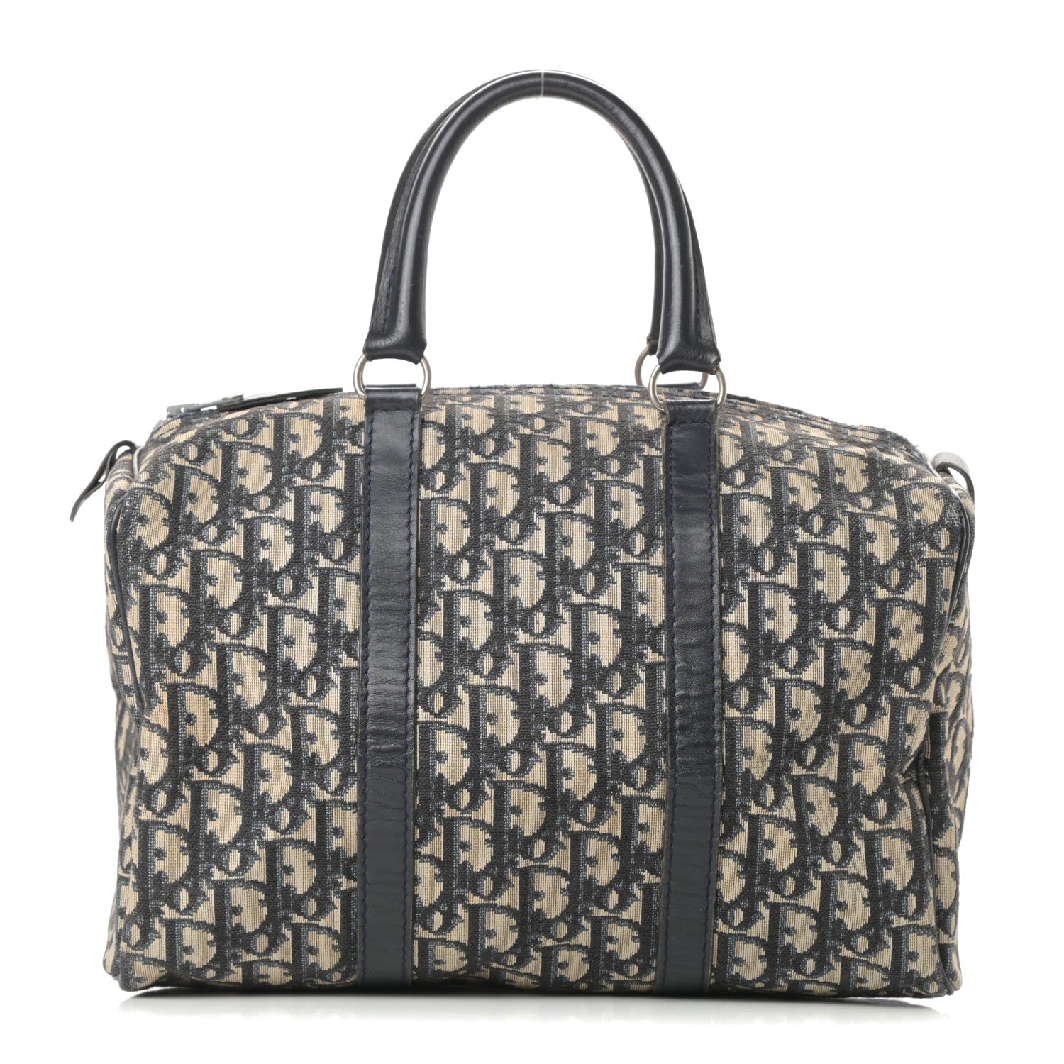 Christian Dior Monogram Boston Navy Blue 1 of 17