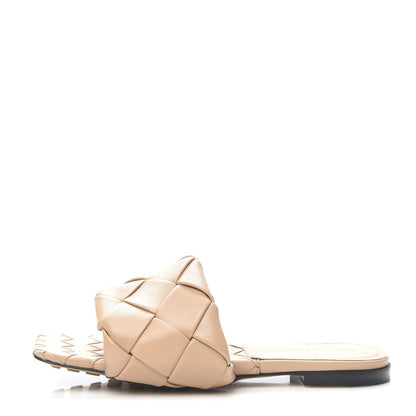 Bottega Veneta Nappa Maxi Intrecciato Lido Flat Sandals 39 Slipper 1 of 7