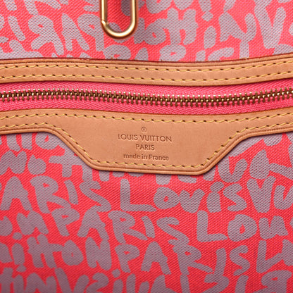Louis Vuitton Monogram Graffiti Neverfull GM Fuchsia 8 of 11