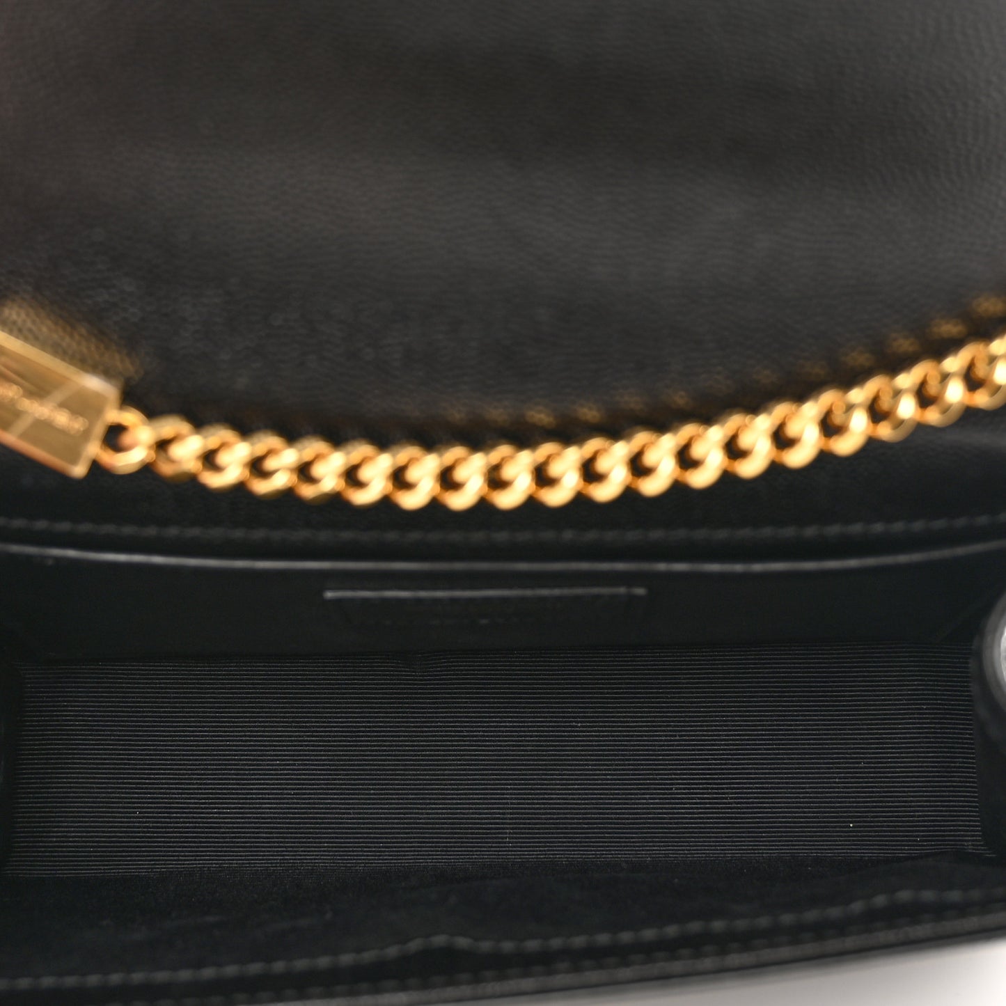 Grain De Poudre Small Classic Monogram Kate Satchel Black