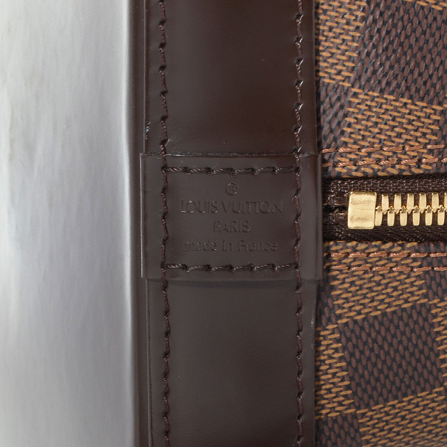 Louis Vuitton Damier Ebene Alma PM 8 of 8