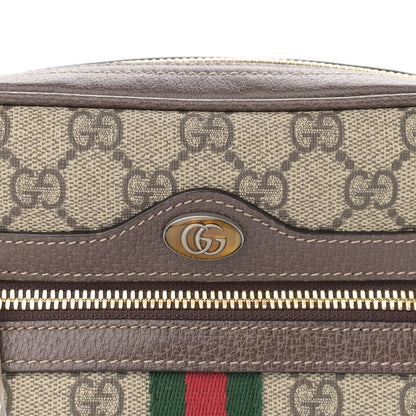 Gucci GG Supreme Monogram Web Small Ophidia Belt Bag 75 30 Dark Brown 13 of 13