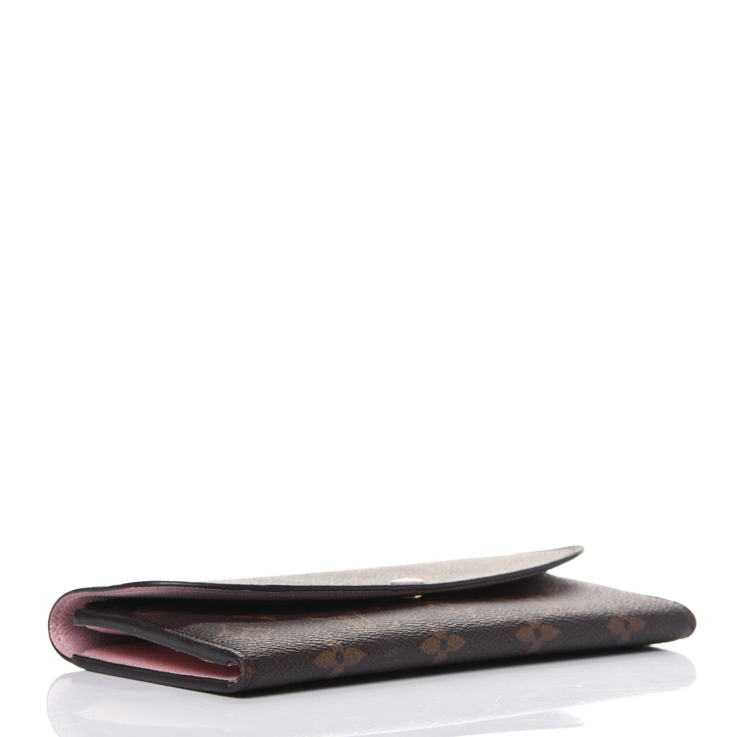 Monogram Emilie Wallet Rose Ballerine