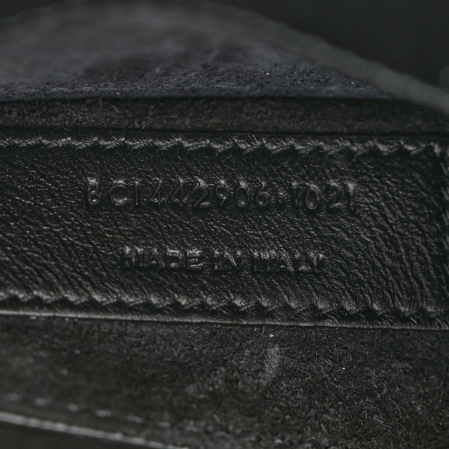 Saint Laurent Calfskin Medium Monogram Sunset Black 8 of 12