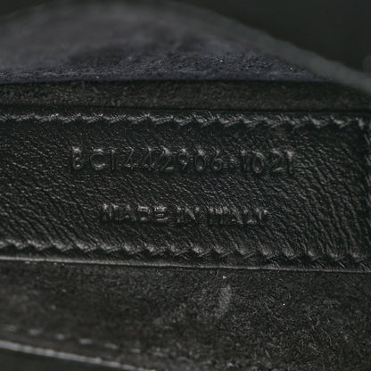 Saint Laurent Calfskin Medium Monogram Sunset Black 8 of 12