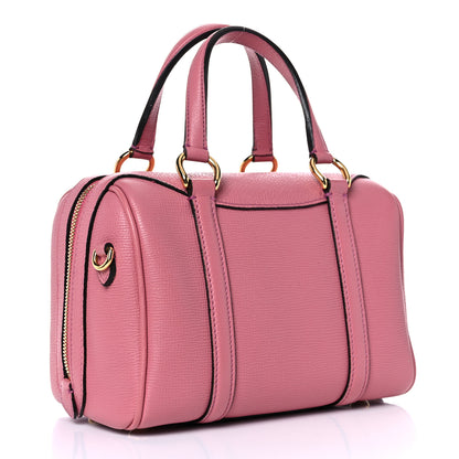 Burberry Derby Calfskin Small Alchester Bowling Bag Mauve Pink 3 of 11