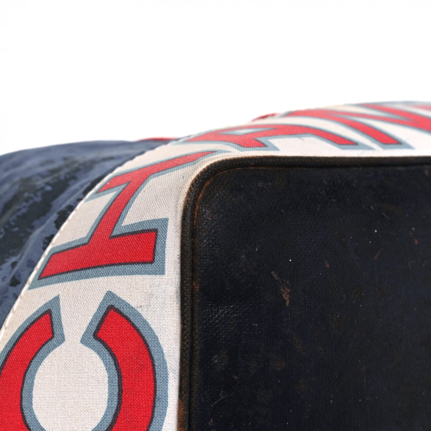 Canvas Surf Tote Red Blue