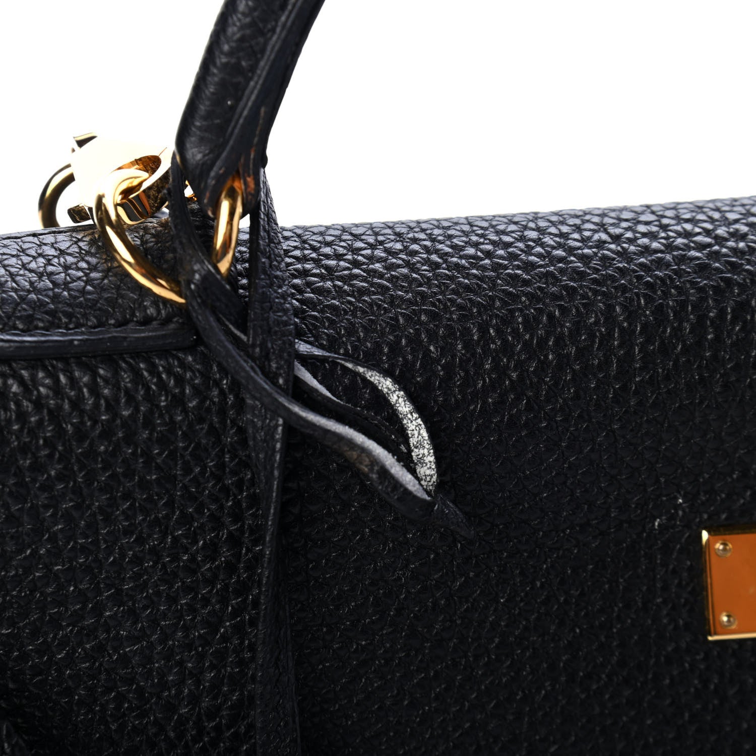 Hermes Togo Kelly Retourne 32 Black 15 of 15