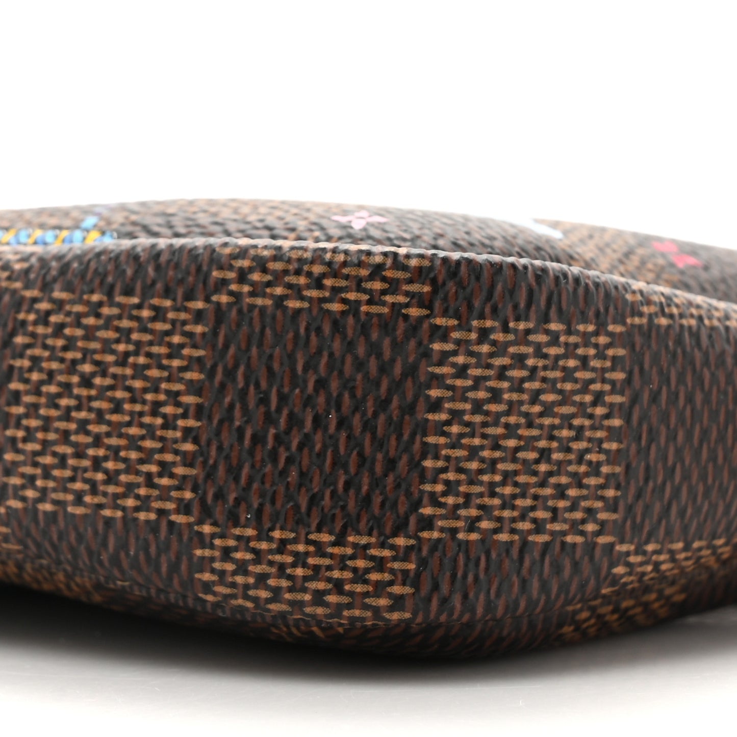 Damier Ebene 2020 Christmas Animation Big Wheel Mini Pochette Accessories Rose Ballerine