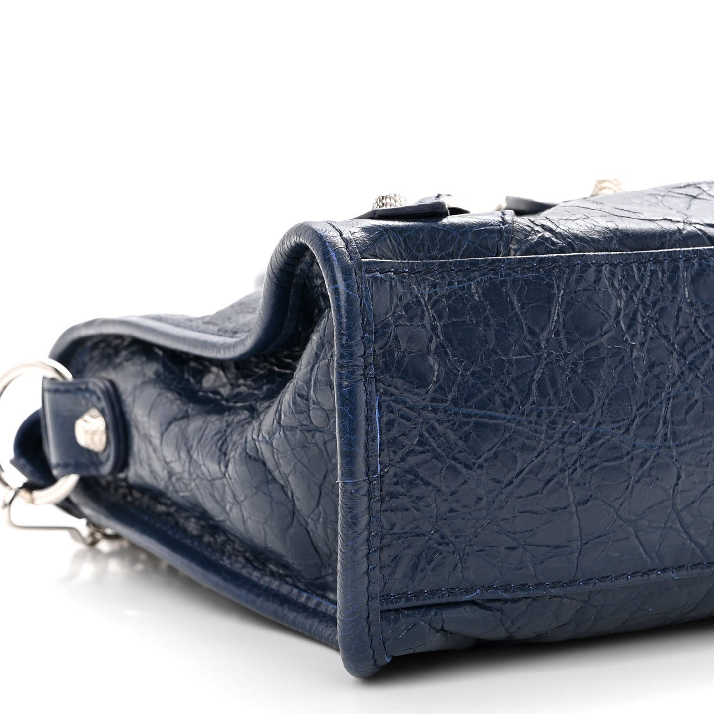Agneau Giant 12 Silver Hardware S City Bleu Roi