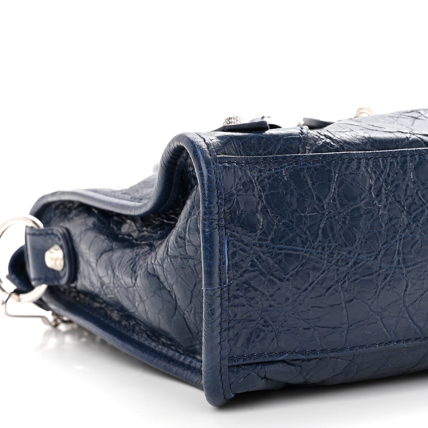 Balenciaga Agneau Giant 12 Silver Hardware S City Bleu Roi 9 of 10