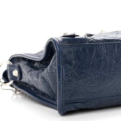 Balenciaga Agneau Giant 12 Silver Hardware S City Bleu Roi 9 of 10