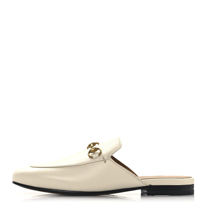 Gucci Malaga Kid Womens Princetown Slippers 36.5 Mystic White 1 of 9