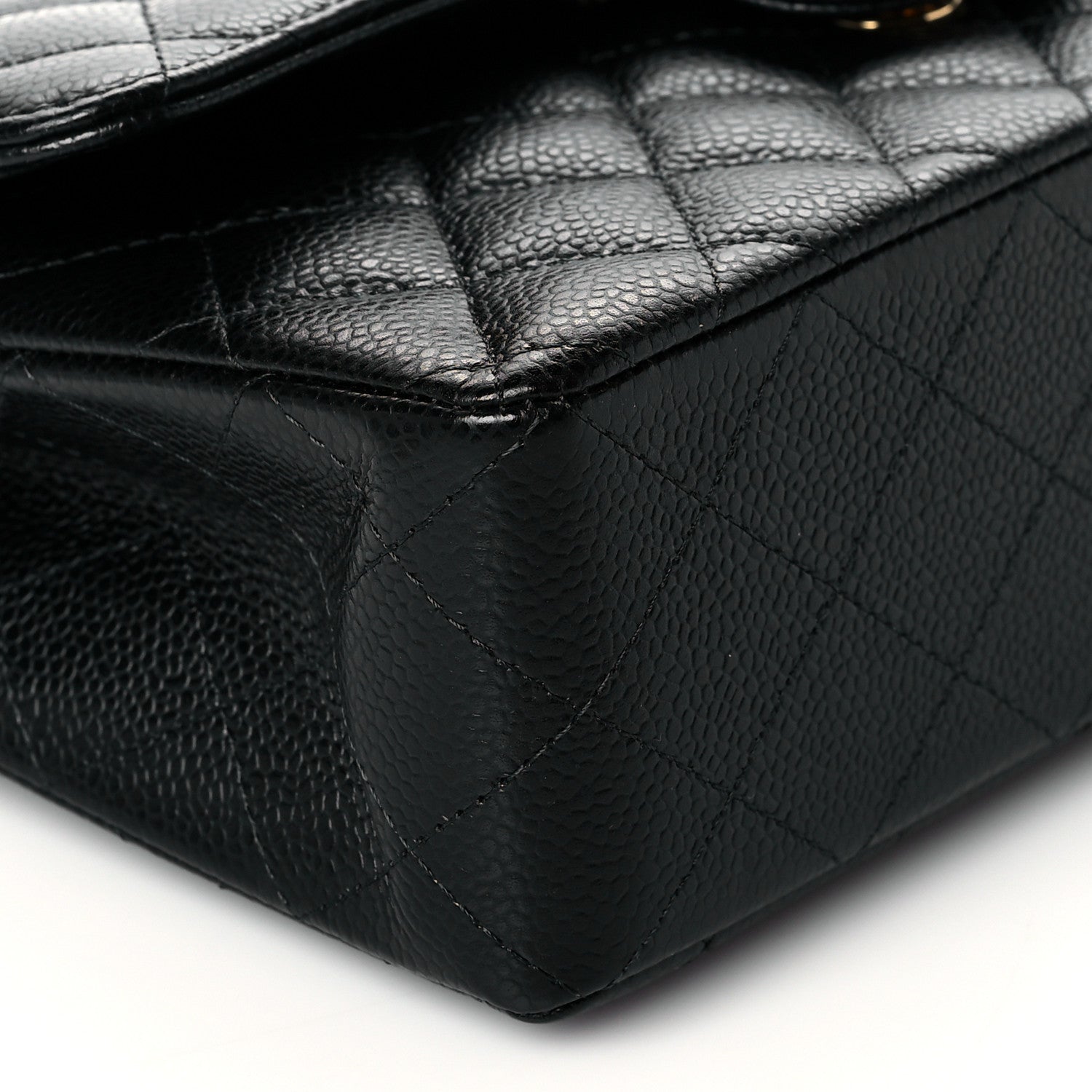 Chanel Caviar Quilted Small Double Flap Black 9 of 10