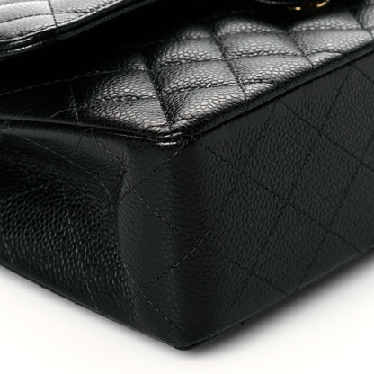 Chanel Caviar Quilted Small Double Flap Black 9 of 10