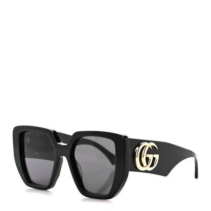 Gucci Acetate Square Frame Sunglasses GG0956S Black 1 of 9
