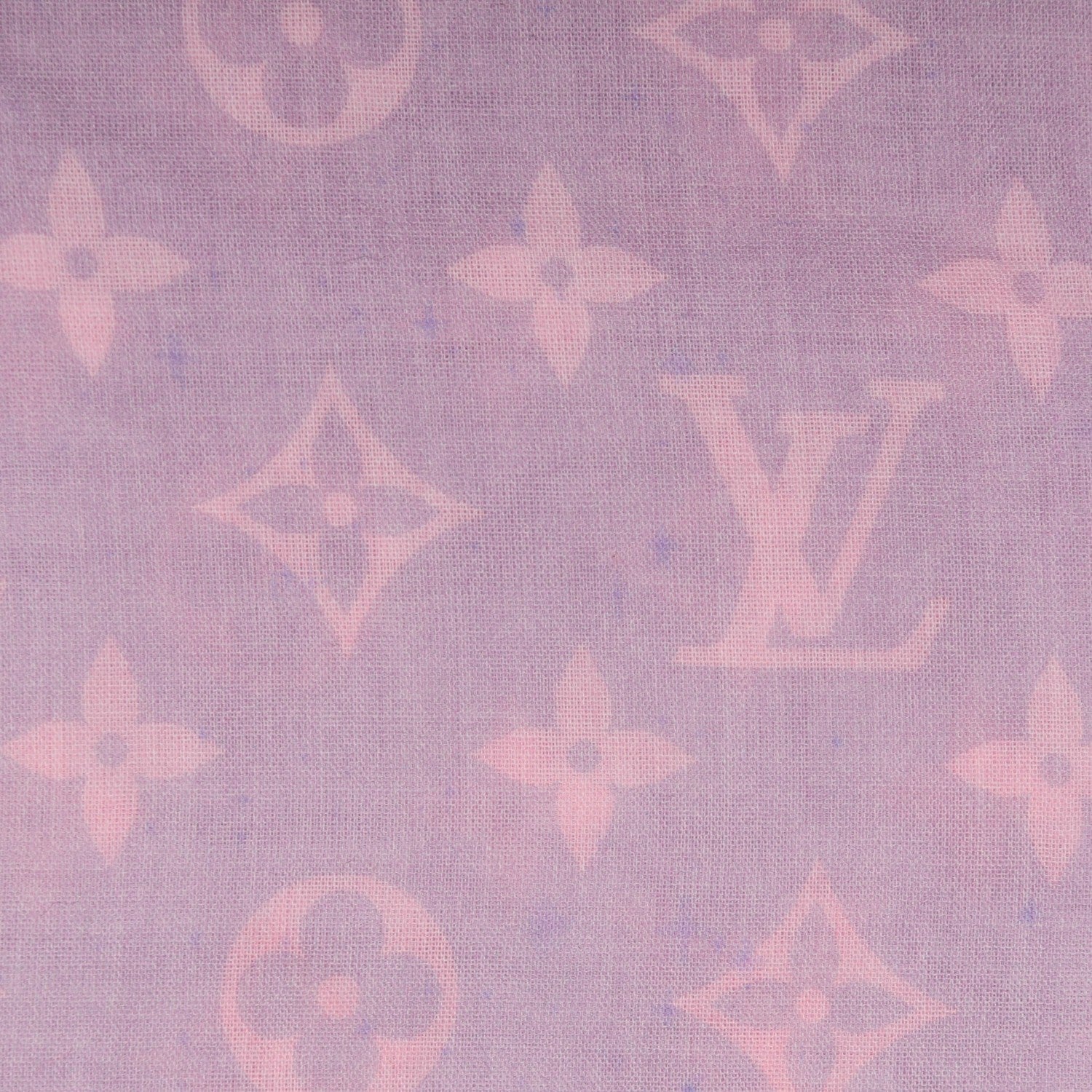 Louis Vuitton Cotton Monogram Sunrise Stole Blue Ciel 6 of 13