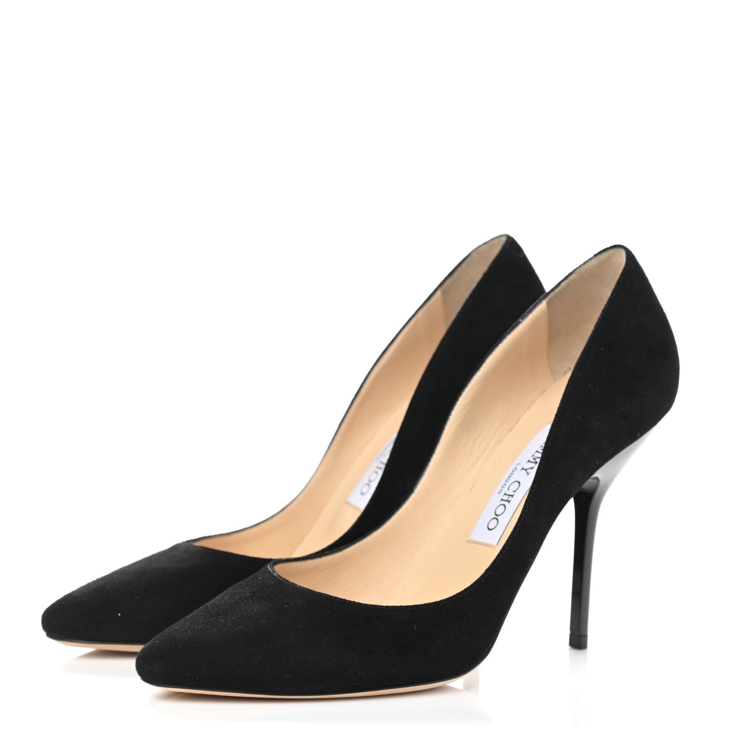 Suede Agnes Pumps 36.5 Black