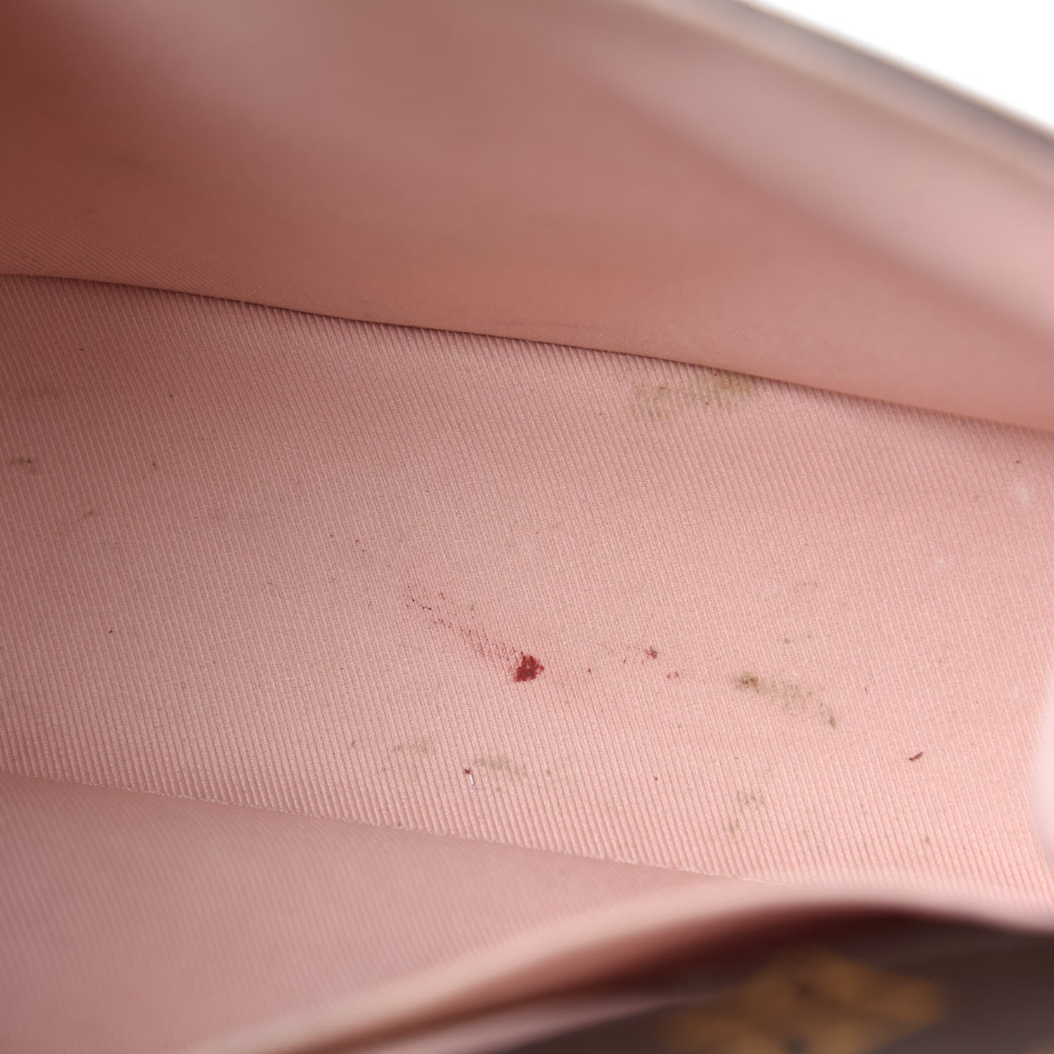 Louis Vuitton Patent Calfskin Monogram Cherrywood BB Rose Ballerine 10 of 16