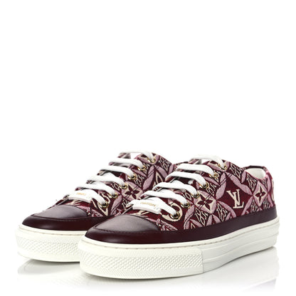 Louis Vuitton Jacquard Since 1854 Stellar Sneakers 35.5 Bordeaux 3 of 8