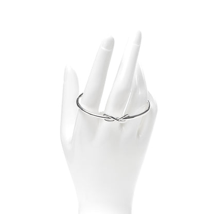 Tiffany Sterling Silver Infinity Cuff Bracelet 2 of 5