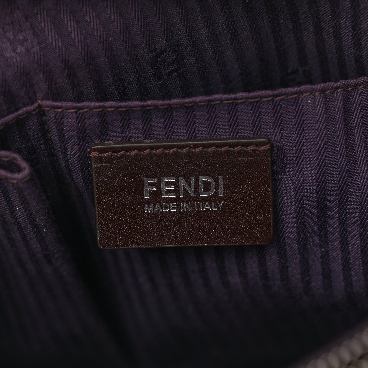 Fendi Vitello Elite Regular 2Jours Tote Ametista 6 of 10