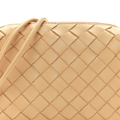 Bottega Veneta Nappa Intrecciato Mini Loop Camera Bag Almond 7 of 10