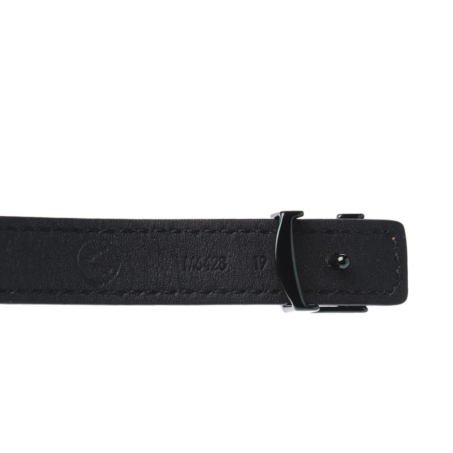 Louis Vuitton Monogram Eclipse LV Initiales Reversible Bracelet 19 3 of 3