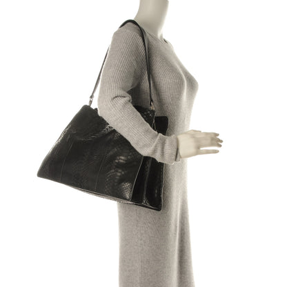 Celine Python New Shoulder Bag Black 2 of 7