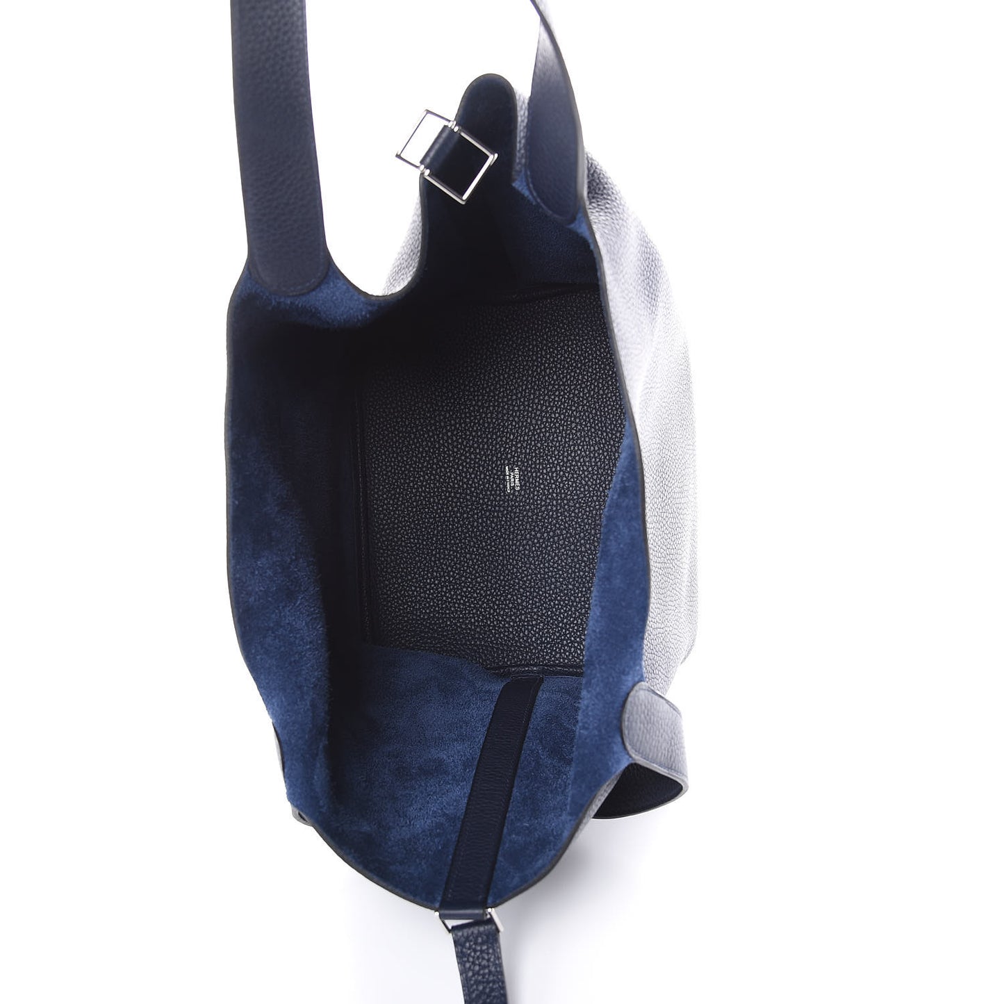 Taurillon Clemence Picotin Lock 26 GM Bleu Nuit