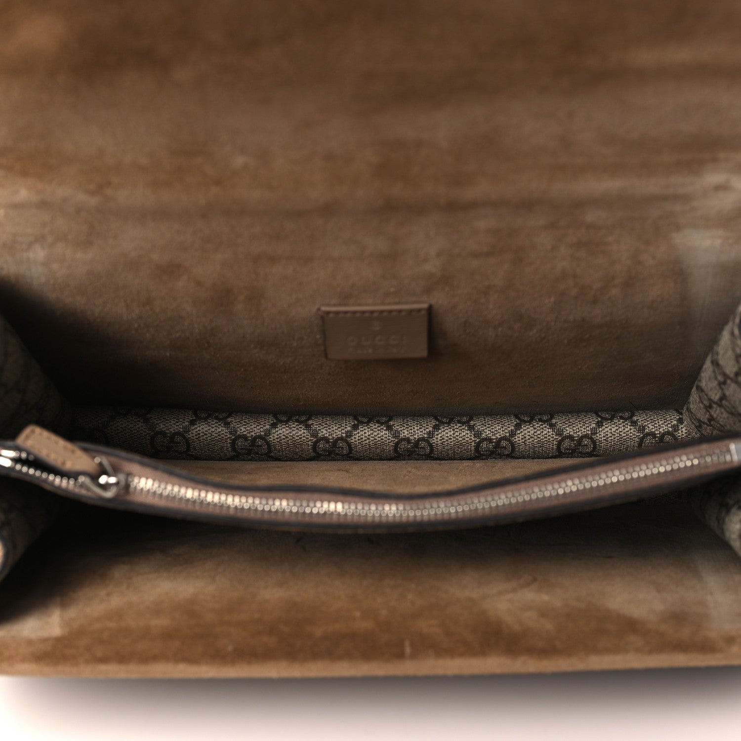 Gucci GG Supreme Monogram Small Dionysus Shoulder Bag Taupe 4 of 8