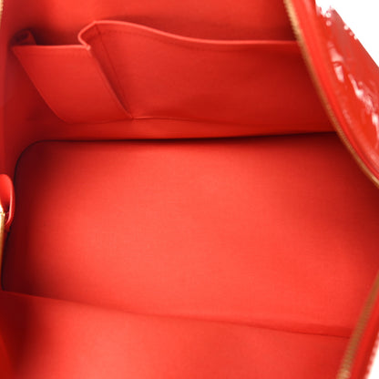 Louis Vuitton Vernis Alma GM Orange Sunset 5 of 10