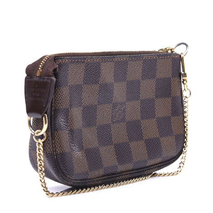 Louis Vuitton Damier Ebene Mini Pochette Accessories 3 of 12