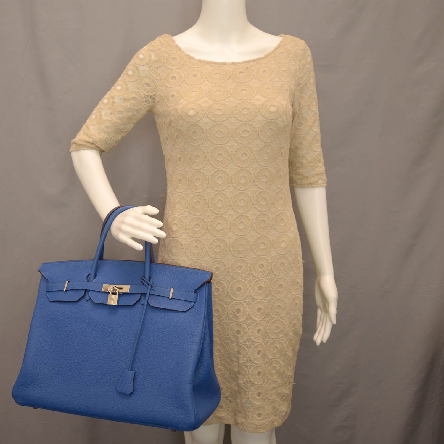 Hermes Togo Birkin 40 Mykonos 2 of 9