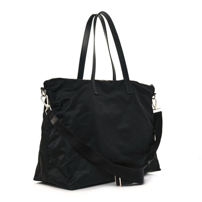 Prada X JAMES JEAN Tessuto Nylon Patch Shopping Tote Black 3 of 18