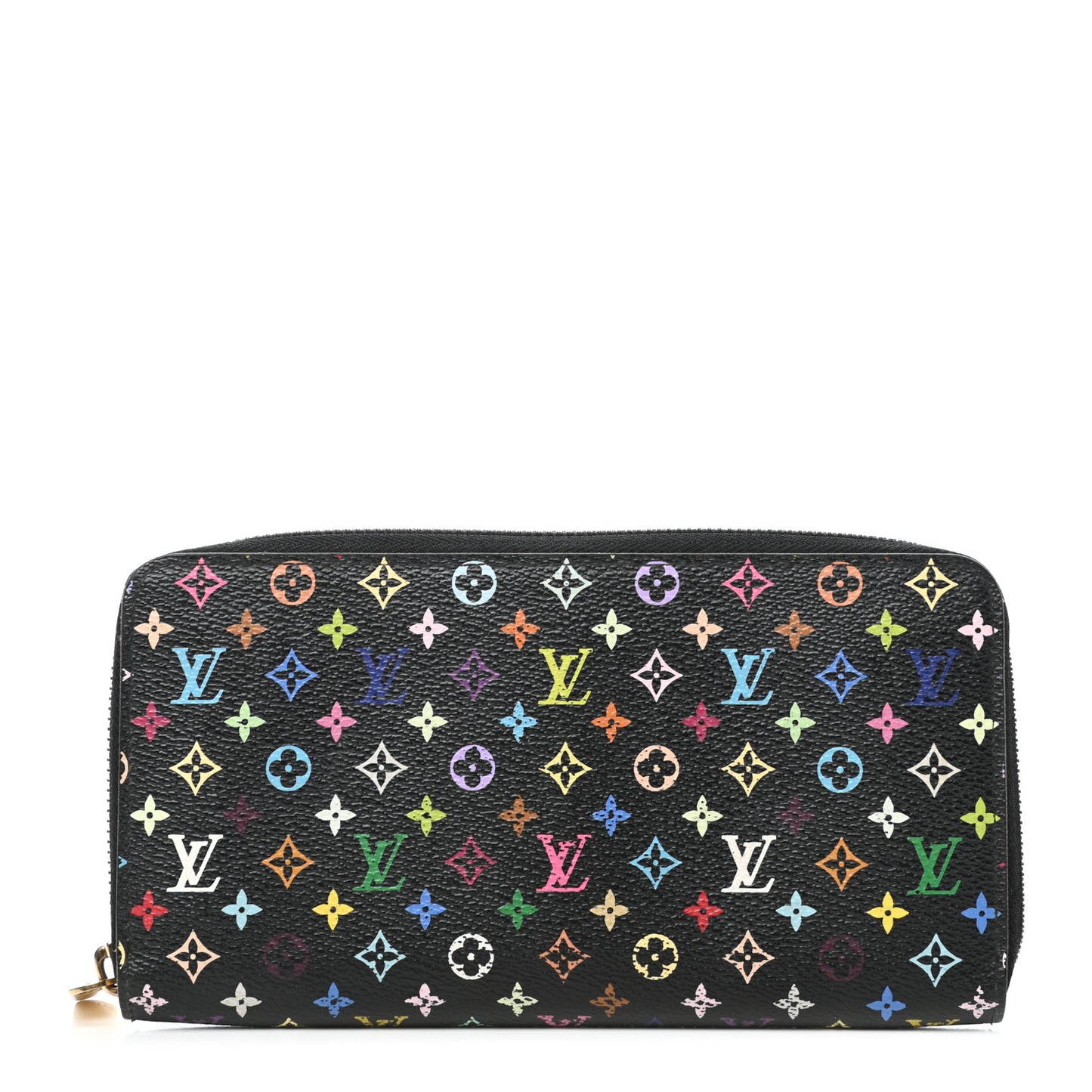 Monogram Multicolor Zippy Wallet Black Grenade