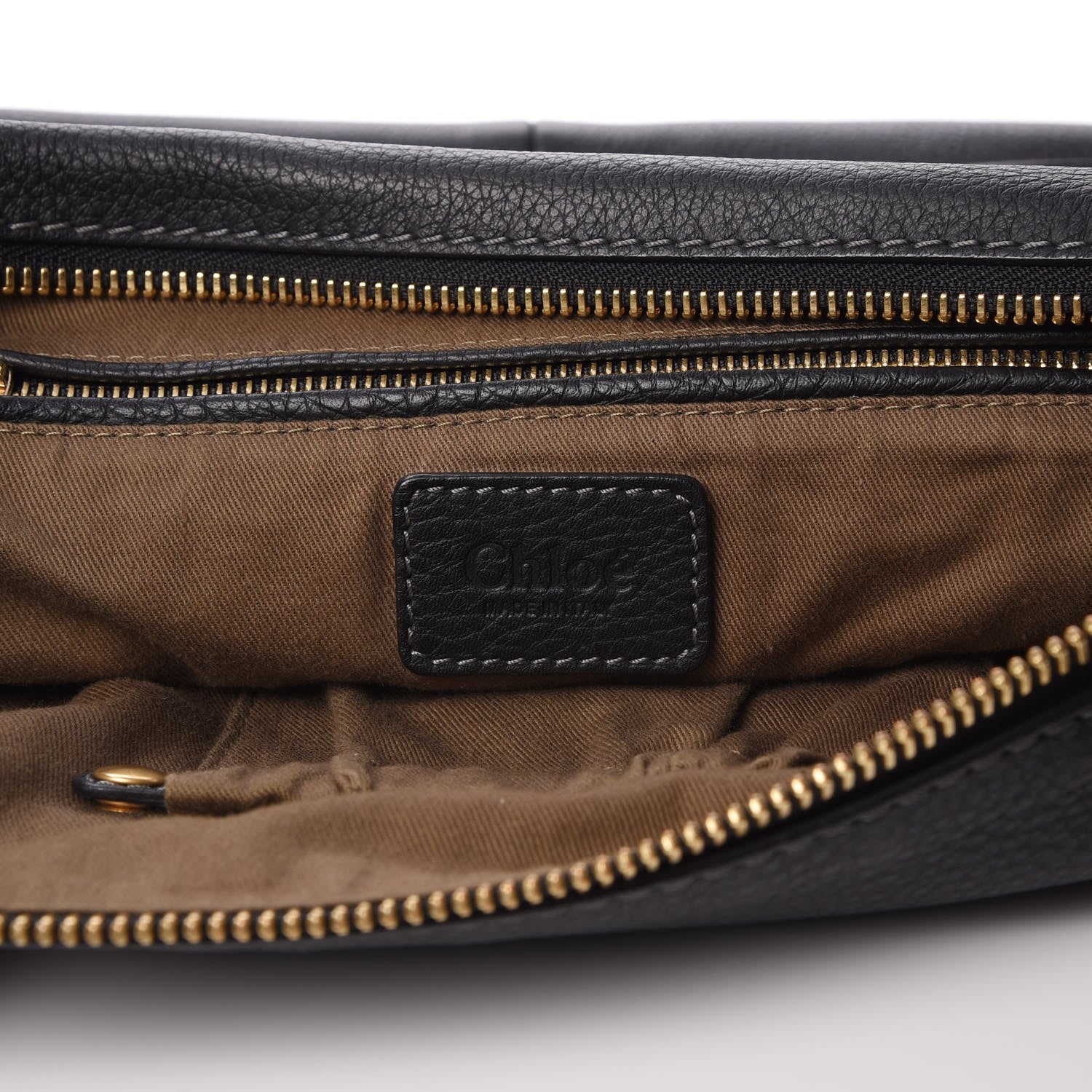 Chloe Calfskin Large Marcie Satchel Black 6 of 7