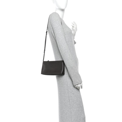 The Row Grained Calfskin Rene Crossbody Dark Brown 2 of 11