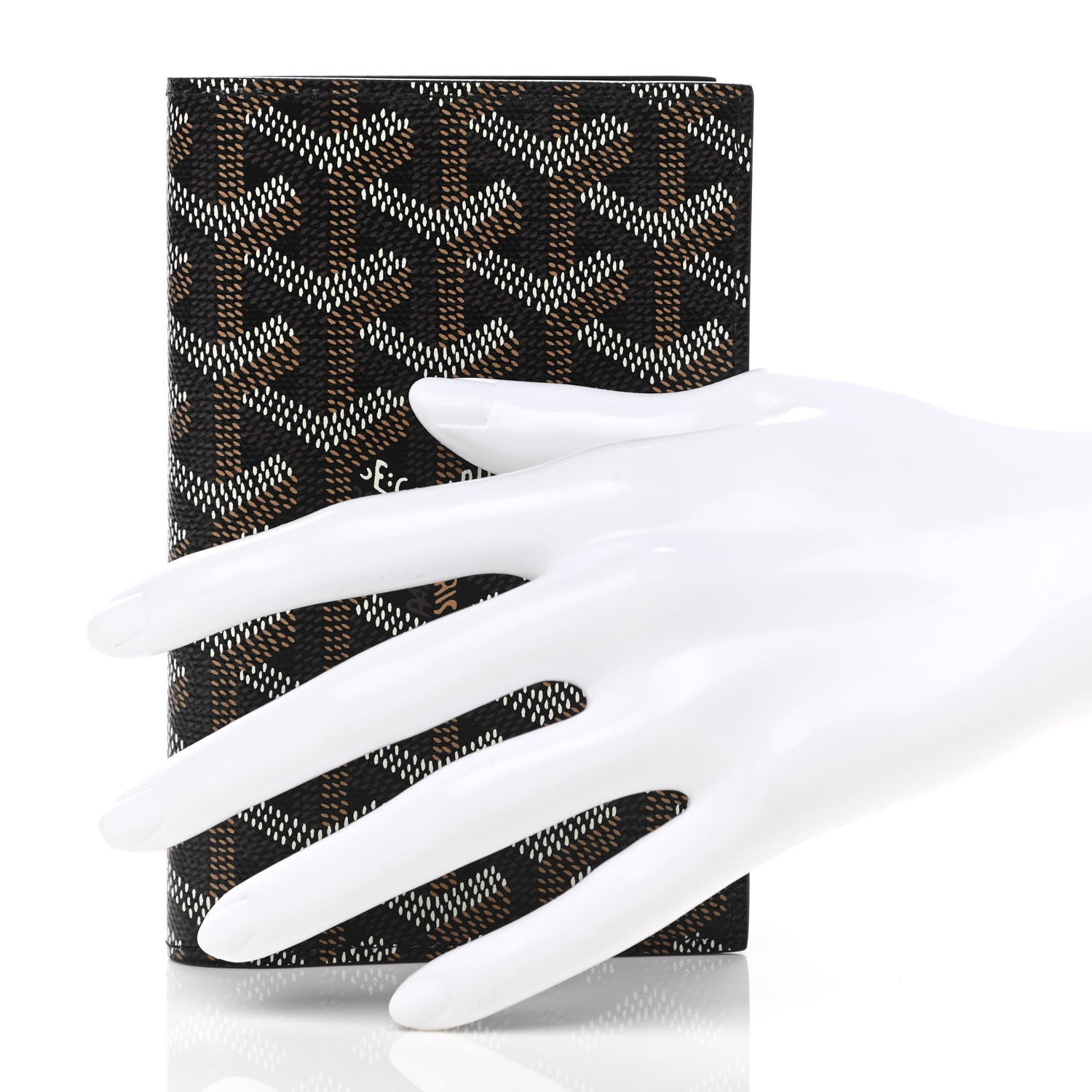Goyard Goyardine Passport Wallet Black 2 of 6