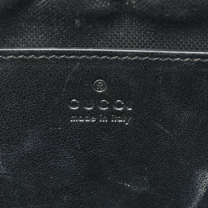Gucci Calfskin Matelasse Monochrome Small GG Marmont Chain Shoulder Bag Black 6 of 12