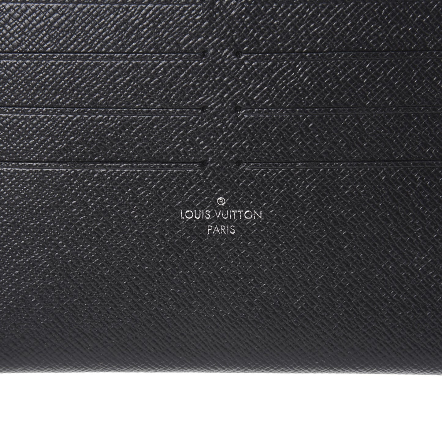 Calfskin Felicie Chain Wallet Card Holder Insert Black